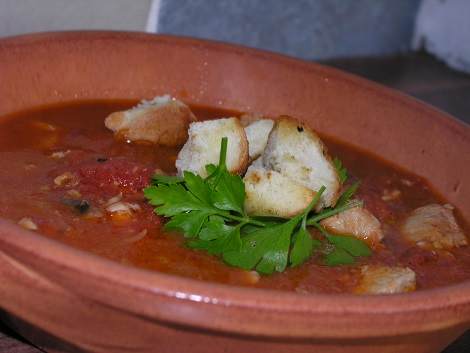 Portugiesische Fischsuppe